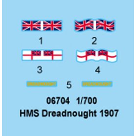 Trumpeter 1: HMS Dreadnought / 1907