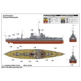 Trumpeter 1: HMS Dreadnought / 1907
