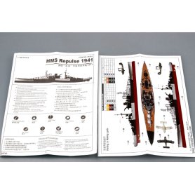 Trumpeter 1:700 HMS Repulse / 1941