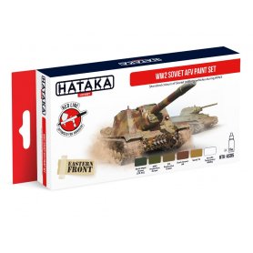 Hataka AS095 RED-LINE Zestaw farb WWII SOVIET AFV