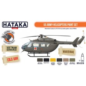 Hataka CS19 US Army Helicopters Paint Set
