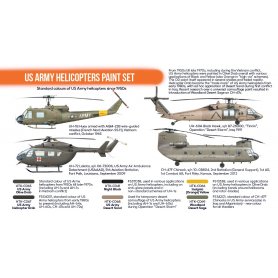 Hataka CS19 US Army Helicopters Paint Set