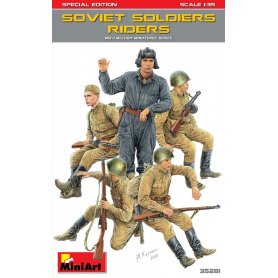 Mini Art 35281 Soviet Soldiers Riders.Spe.Edition