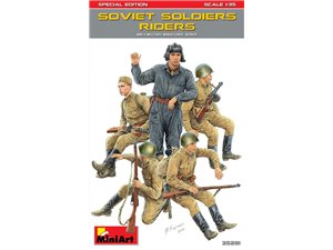 Mini Art 35281 Soviet Soldiers Riders.Spe.Edition