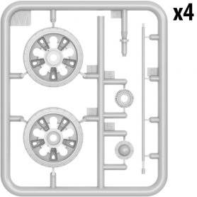 Mini Art 37060 T-62 wheels set