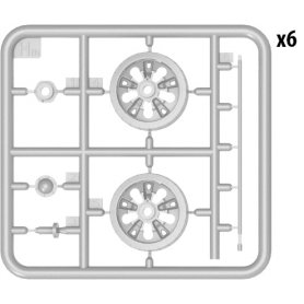 Mini Art 37060 T-62 wheels set