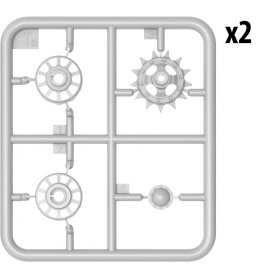 Mini Art 37060 T-62 wheels set