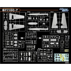 Dragon 3203 1/32 Bf110C-7