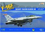 Kinetic 1:48 F-16F Desert Falcon Block 60 