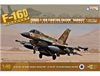 Kinetic 1:48 F-16D IDF Fighting Falcon BARKEET 