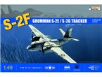 Kinetic 1:48 Grumman S-2E / S2G Tracker 