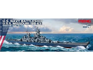 Meng PS-004 U.S. Navy Battleship U.S.S Missouri