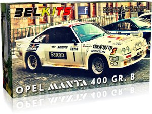 Belkits 009 Opel Manta 400 GR.B 24 - 1984