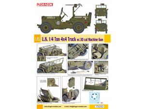 Dragon 75050 1/6 U.S. 1/4 -ton 4x4 Truck