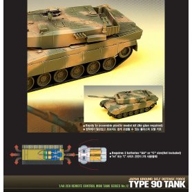 Academy 13305 JGSDF Type 90 z napędem 1/48