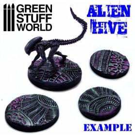 Green Stuff World ROLLING PIN / wałek do podstawek ALIEN HIVE
