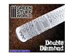 Green Stuff World ROLLING PIN - wałek do podstawek DOUBLE DIAMOND