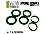 Green Stuff World SILICONE RINGS / 2mm, 4mm, 5mm