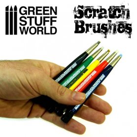 SCRATCH BRUSH SET 5pc