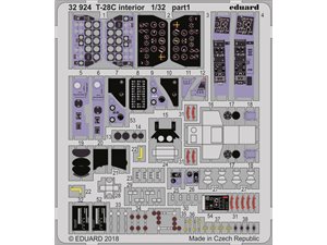 Eduard T-28C interior KITTY HAWK