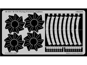 Eduard B-17G engines REVELL/MONOGRAM