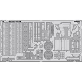 Eduard MiG-29 Fulcrum exterior GREAT WALL HOBBY