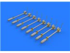 Eduard 1:48 British Rocket Projectiles RP-3 60lb S.A.P. 