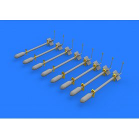 Eduard 1:48 British Rocket Projectiles RP-3 60lb S.A.P.