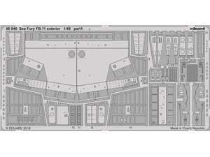 Eduard 1:48 Elementy zewnętrzne do Tornado F.3 ADV dla Revell