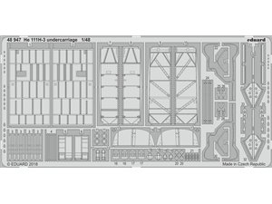 Eduard He 111H-3 undercarriage ICM