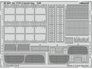 Eduard He 111H-3 bomb bay ICM