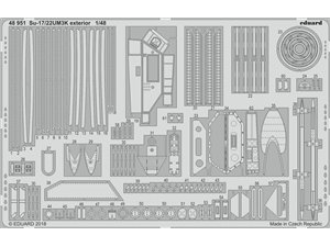 Eduard Su-17/22UM3K exterior KITTY HAWK