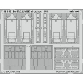 Eduard 1:48 Hamulce aerodynamiczne do Sukhoi Su-17 / Su-22UM3K dla Kitty Hawk