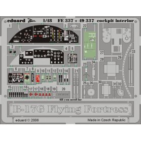 Eduard B-17G cockpit interior REVELL/MONOGRAM