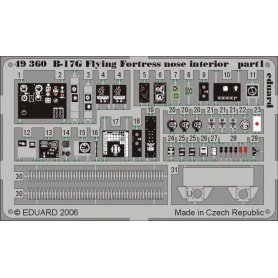 Eduard B-17G nose interior REVELL/MONOGRAM