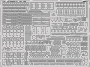 Eduard 1:350 USS Saratoga CV-3 czt.2 dla Trumpeter