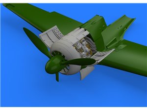 Eduard Fw 190A-3 engine EDUARD