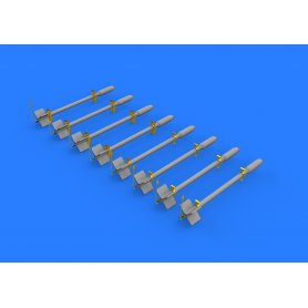 Eduard 1:48 British Rocket Projectiles RP-3 60lb F.