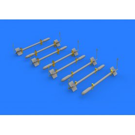 Eduard 1:48 British Rocket Projectiles RP-3 60lb F.