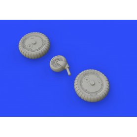 Eduard Bf 109G-6 wheels TAMIYA
