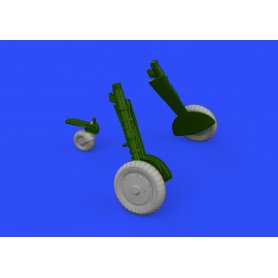 Eduard Bf 109G-6 wheels TAMIYA