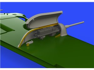 Eduard Bf 109G gun pods TAMIYA