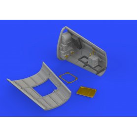 Eduard Bf 109G-6 radio compartment TAMIYA