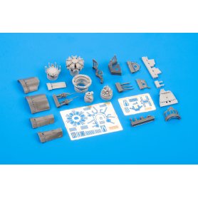 Eduard 1:48 Silnik z działkami do Focke Wulf Fw-190 A-5 dla Eduard