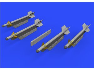 Eduard R-3S missiles w/ pylons for MiG-21 EDUARD