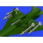 Eduard R-3S missiles w/ pylons for MiG-21 EDUARD