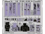 Eduard 1:48 Cockpit elements for Sukhoi Su-17 / Su-22UM3K / Kitty Hawk 