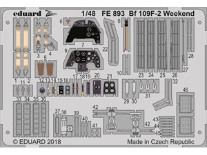 Eduard Bf 109F-2 Weekend EDUARD