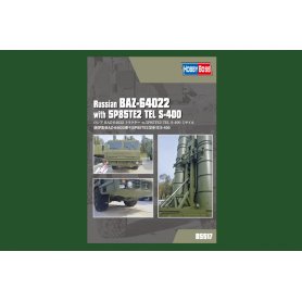Hobby Boss 1:35 BAZ-64022 z 5P85TE2 TEL S-400