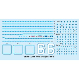 Trumpeter 1:700 USS Enterprice CV-6